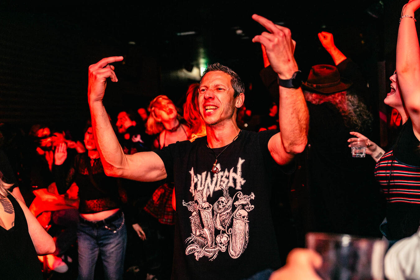 Sydney metal and alternative club event